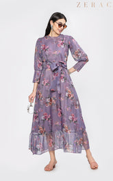 Organza Floral Dress